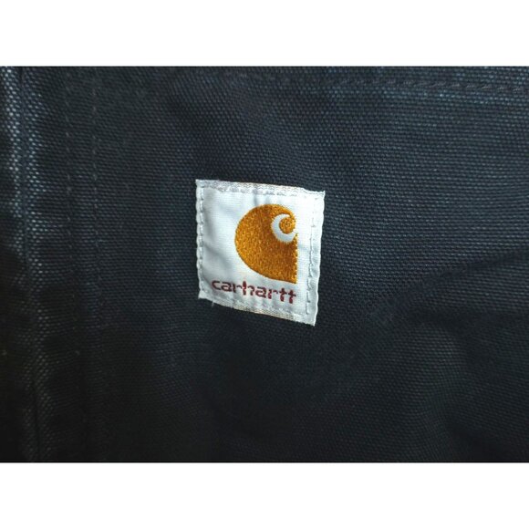 Carhartt Jacket J131 Xl Black Full-Zip Hooded Old Dominion Freight Line Union Ma - Picture 8 of 16